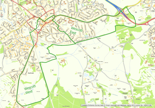 Westcott Map